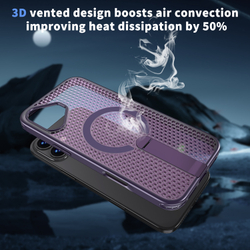 Прозрачный чехол Mesh Pro Magnetic Case для iPhone 16 Plus