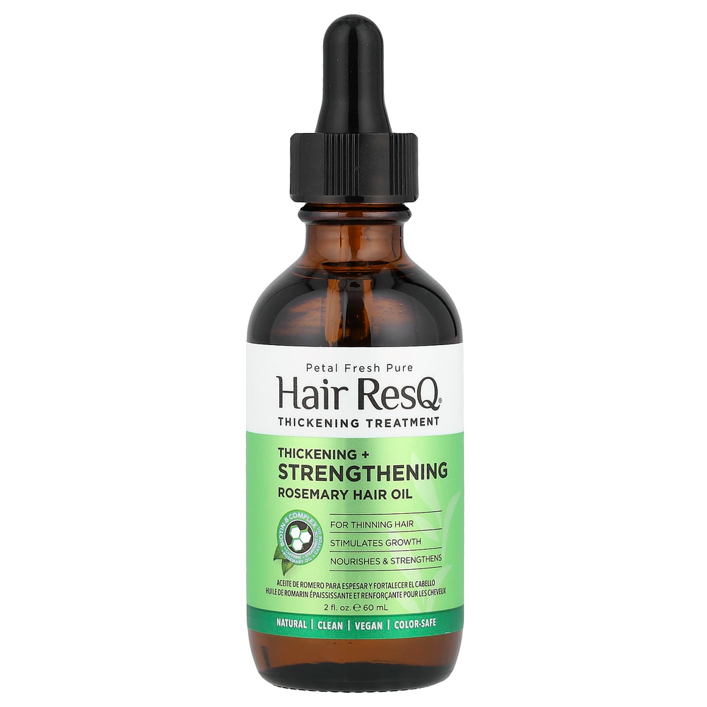 Petal Fresh, Hair ResQ®, масло для волос с розмарином, для густоты и укрепления, 60 мл (2 жидк. унц.)