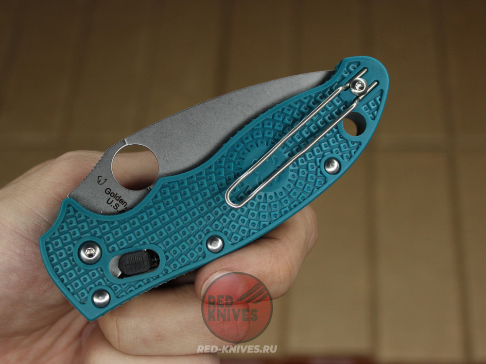 Нож Spyderco Manix 2 LTW (бирюзовый) RK-425