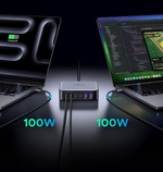 Зарядное устройство 4xUSB C+2xUSB, 200W, Gan X, UGREEN 40914