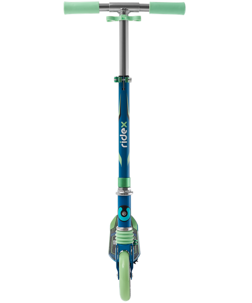 Самокат городской RIDEX Razzle R 145 мм, бирюзовый/голубой