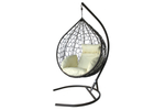 Кресло подвесное Garden Story Сфера Лайт (стойка+основание.корич.,корзн.корич.,подуш.беж. 3уп. (Б))