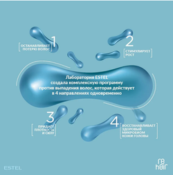 СЫВОРОТКА-РЕКОНСТРУКТОР MICROBIOM SCALP ESTEL REHAIR