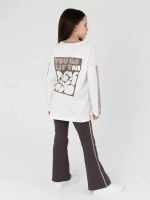 Лонгслив для девочки оверсайз