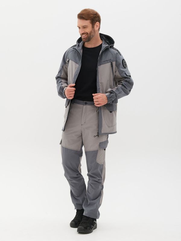 Костюм летний Горка-Люкс ткань Ravena Peach Wash цвет Серый