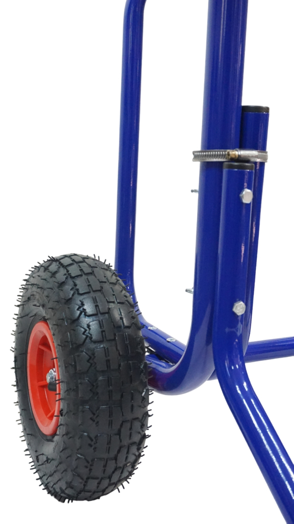 Тележка для лодочного мотора до 60кг с местом под бак (ТМ-2)