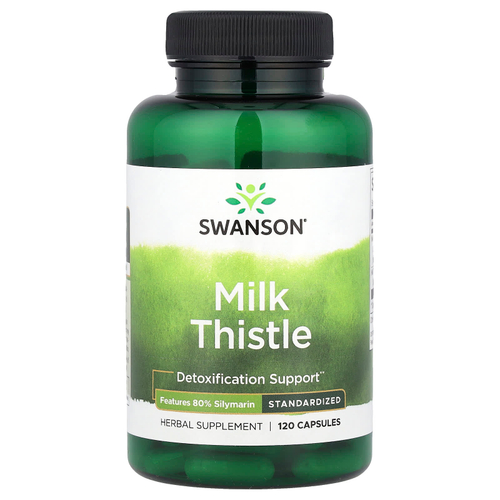 Swanson Vitamins, Расторопша, 120 капсул