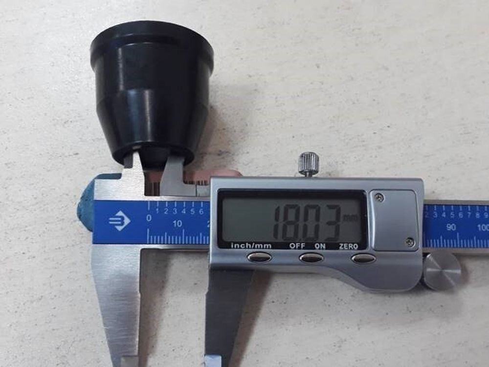 Насадка / колпак защитный, чёрный, пластиковый, для ручного плазменного резака M7500/15000 типа Мультиплаз