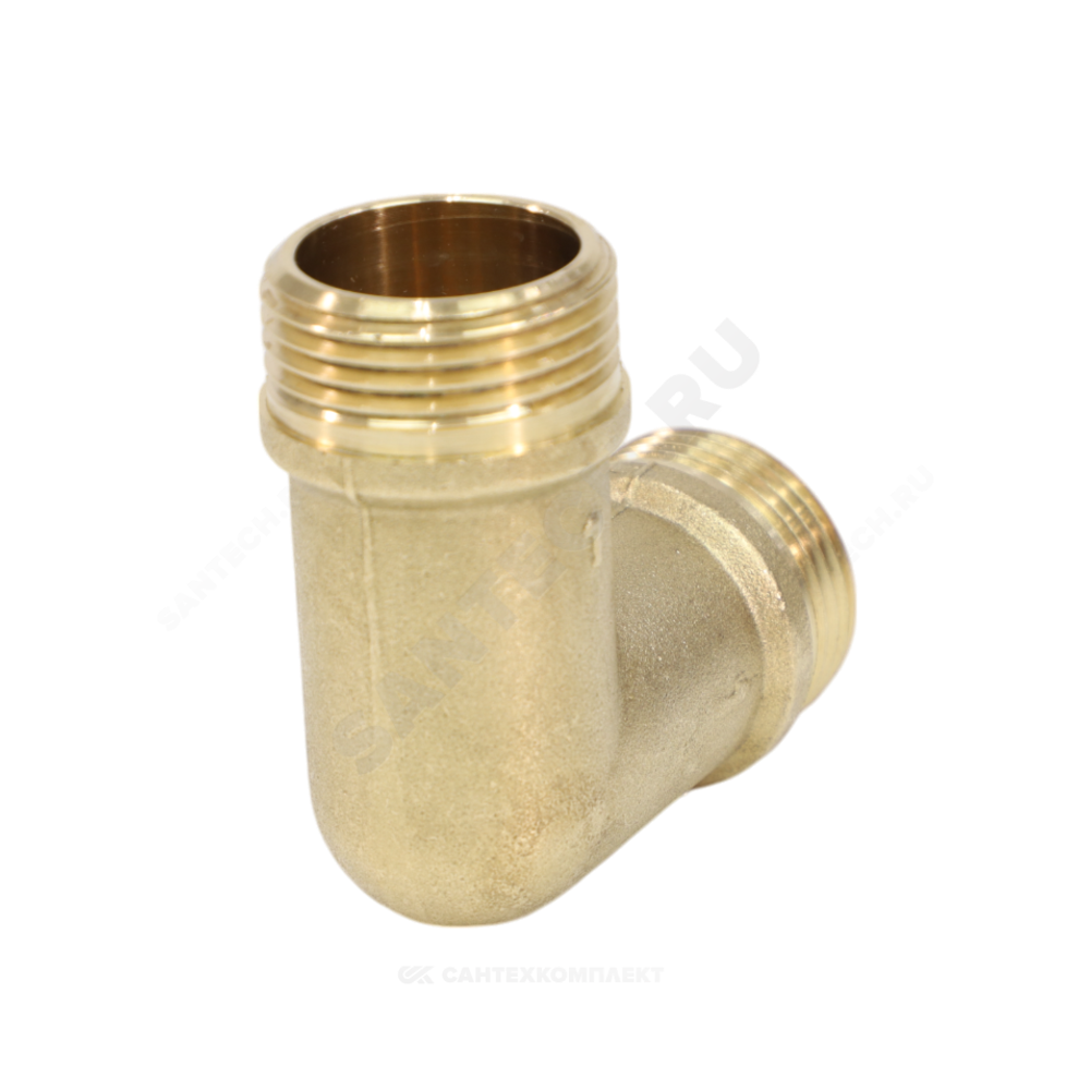Угольник латунь Ду 20 (3/4") НР/НР VALFEX VF.093.L.034