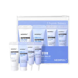 Medi-Peel Glutathione Hyal Aqua Trial Kit набор миниатюр с глутатионом для сияния кожи