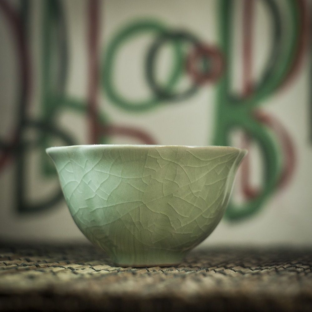 Пиала "Цветок сливы" в форме кубка