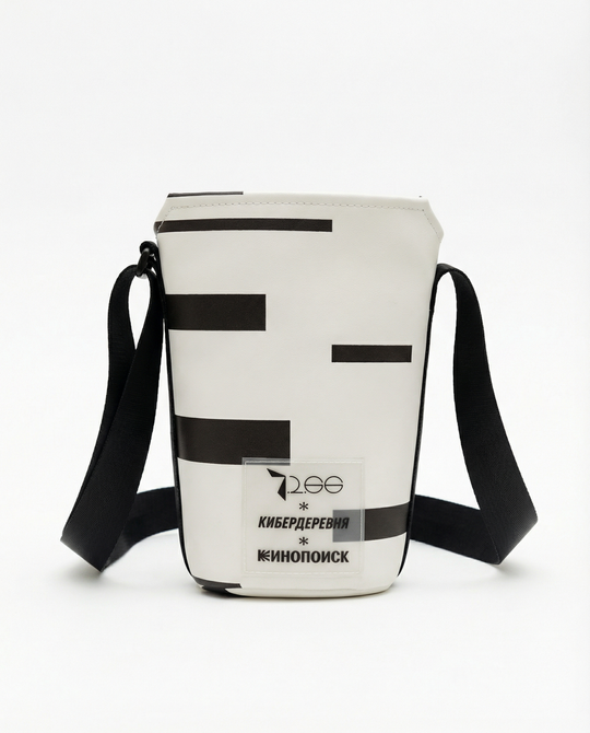 Сумка кросс-боди «Киберберезка» коллаборация «7.2.66 х КИБЕРДЕРЕВНЯх КИНОПОИСК»