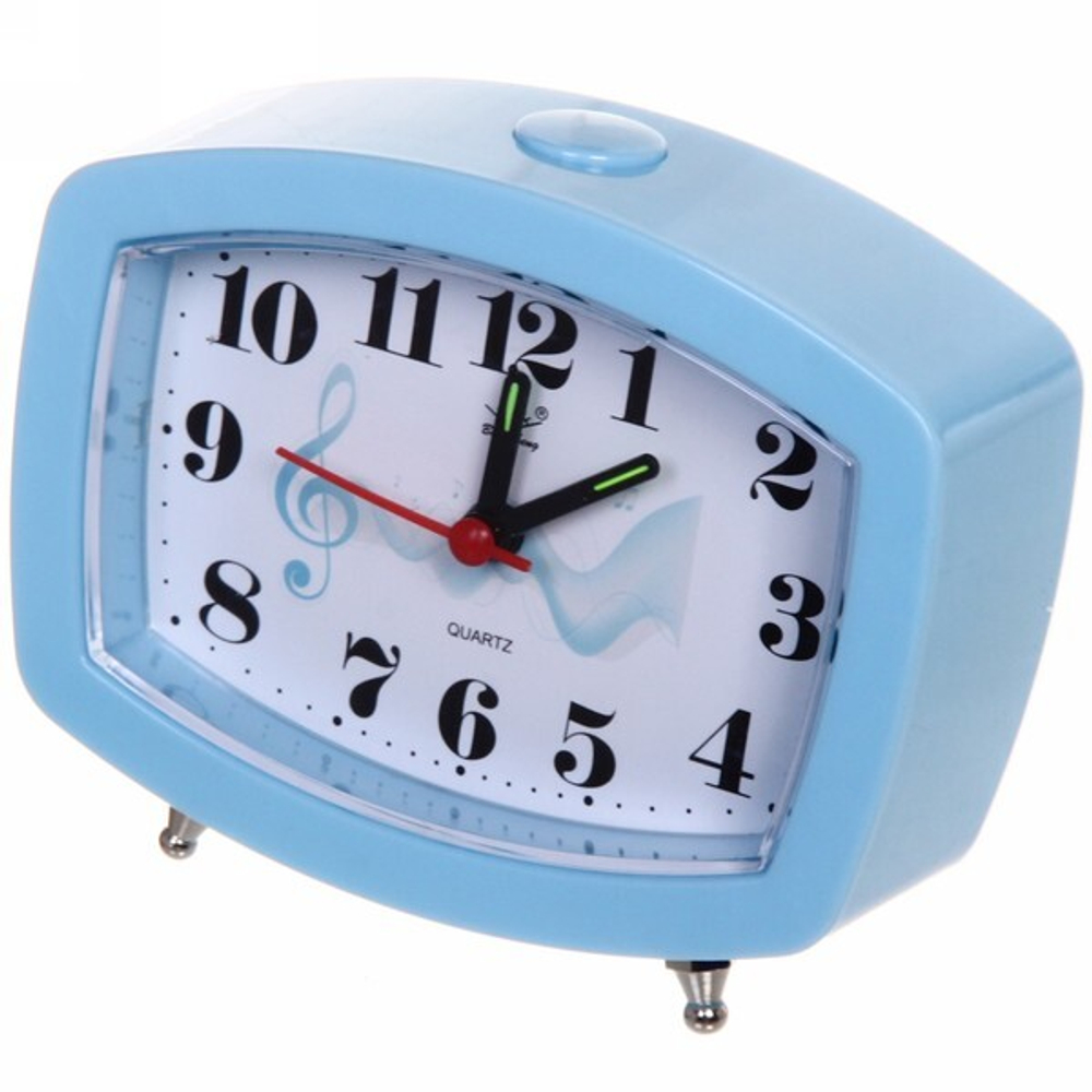 Будильник «Ария» синий 12*9*4см GH2665