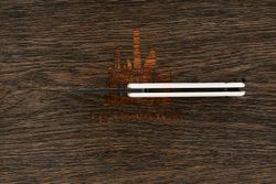 Нож складной QSP Canary Folder, клинок 72мм, сталь Sandvik 14C28N BW, рукоять G10 белый