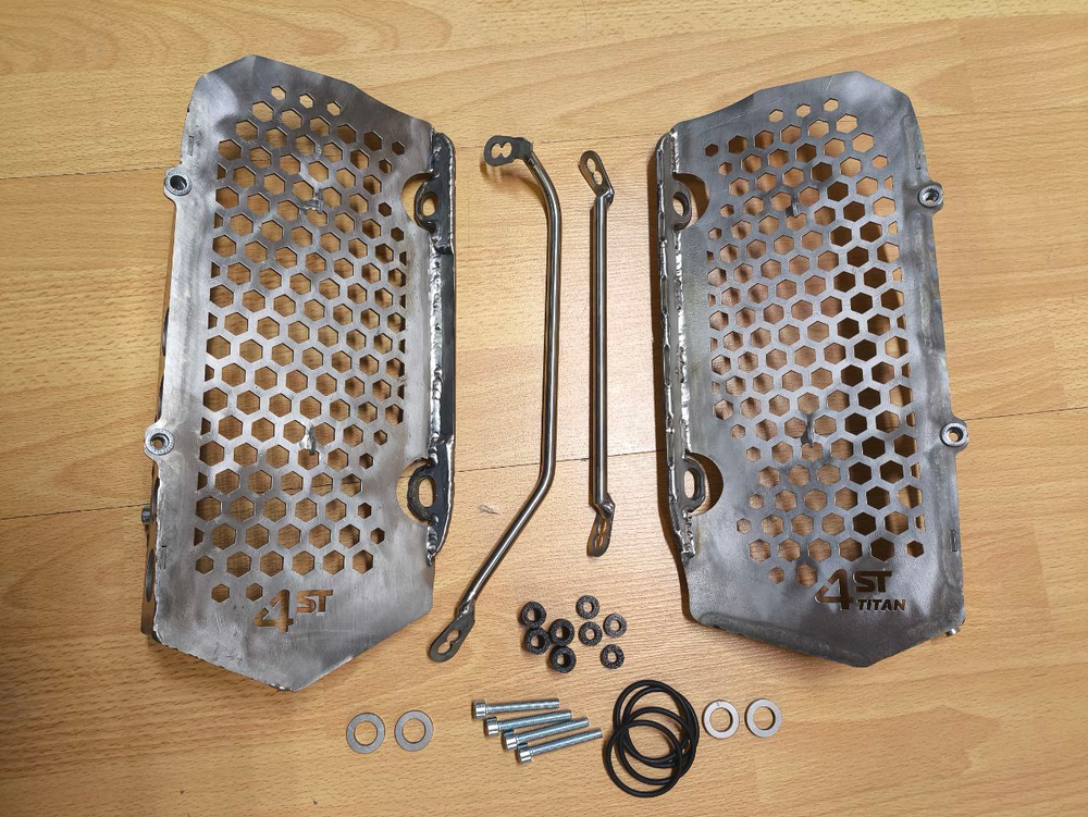 4st Защита радиаторов (титан) KTM tbi