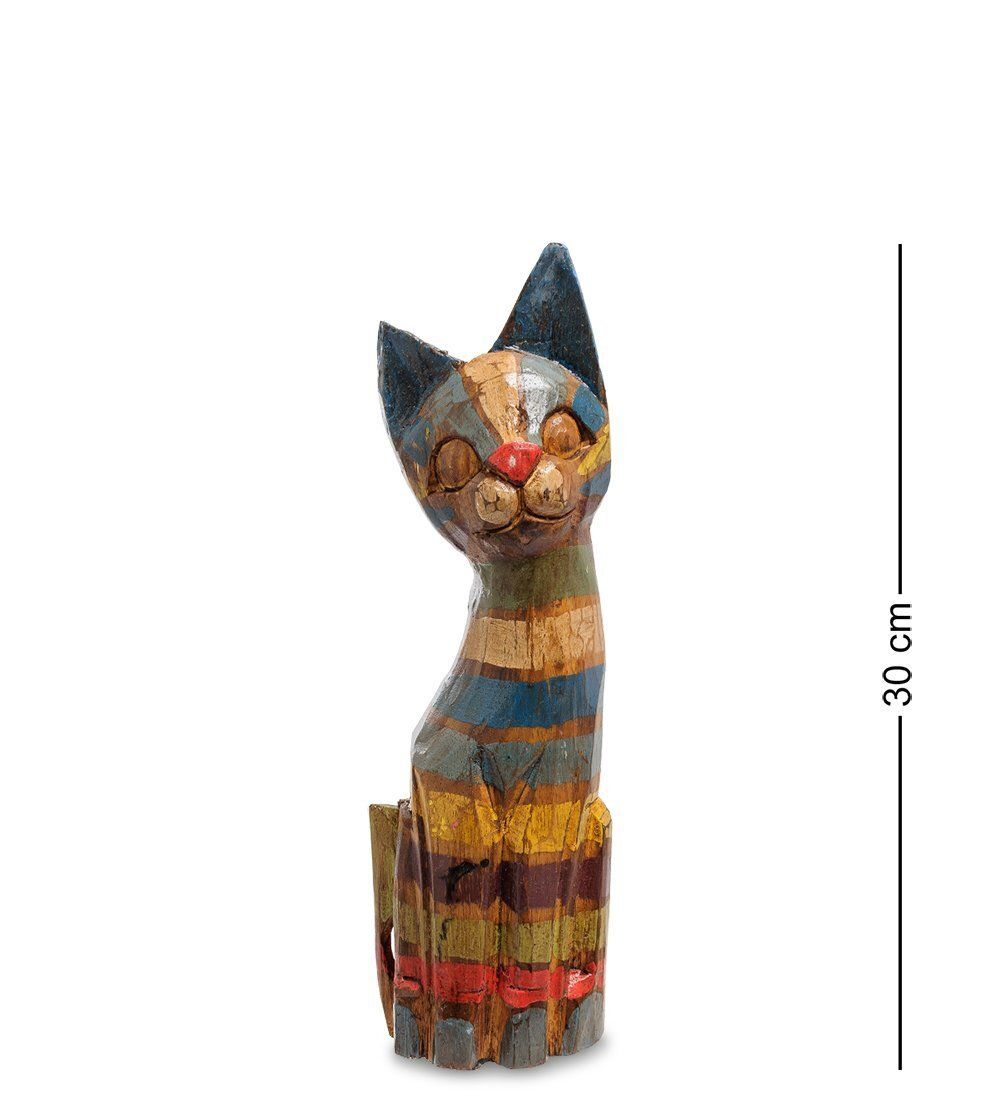 Decor and Gift 99-038 Фигурка «Кошка» н-р из трех 30,25,20 см (албезия, о.Бали)