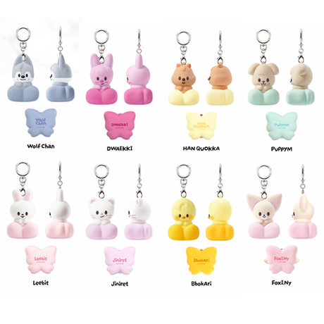 Рандомный брелок SKZOO SECRET CLICKER KEYRING - RUN IT