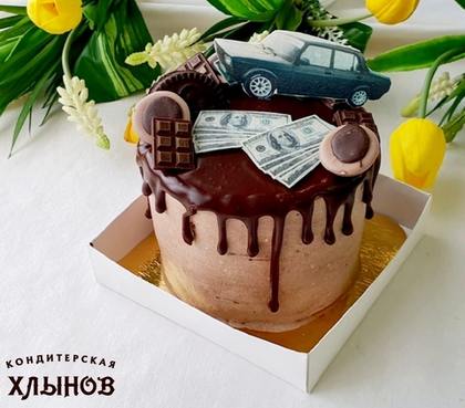 Мини кейк 0,7 кг Торт мужской №202