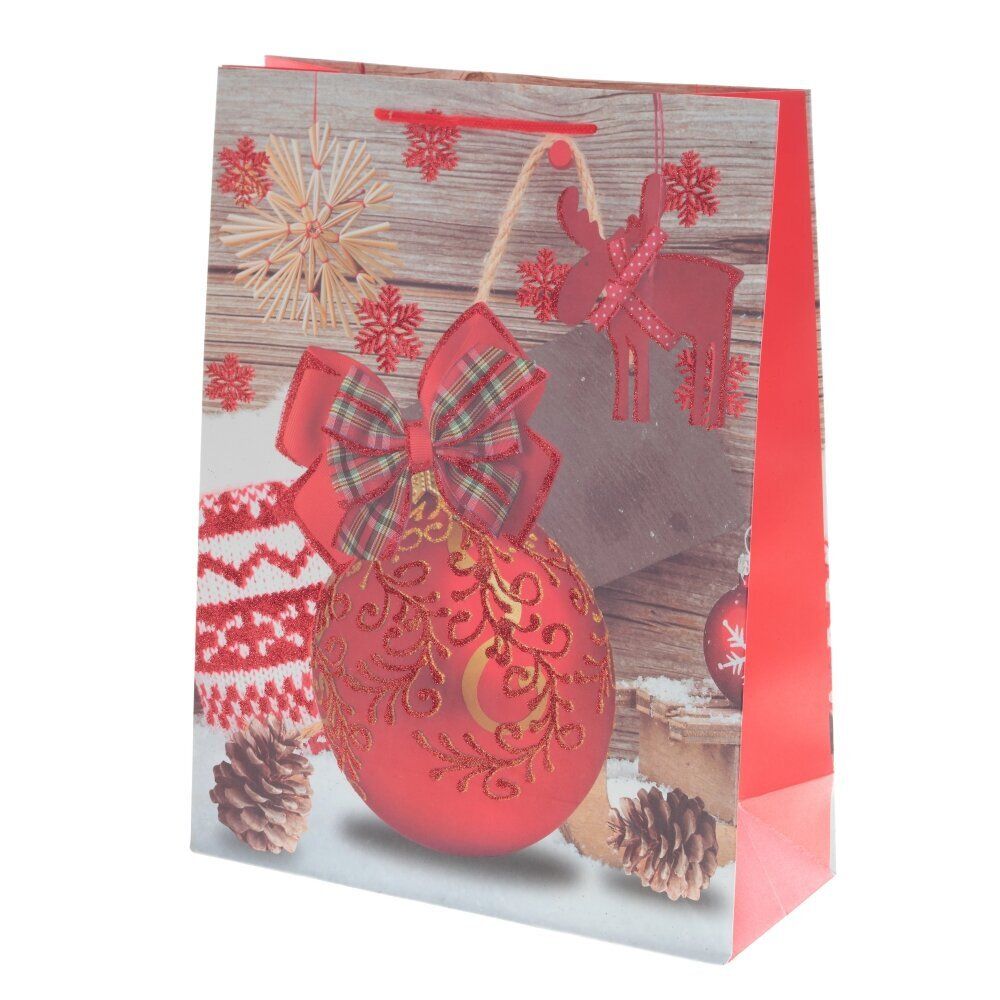 GAEM Пакет подарочный (бумага 210г/м2, блок микс 12шт), L31 W12 H40 см, 4в.