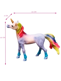 Набор фигурок животных Мир фэнтези Семья фиолетовых единорогов 2 шт