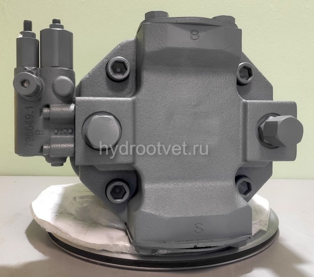 A10VSO100DFR1/31R-VPA12N00 - Насос аксиально-поршневой регулируемый с наклонной шайбой, рабочий объем 100 см3, DFR1 = регулятор давления и расхода, канал Х заглушен, номинальное давление 280 бар, уплотнения FKM