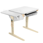 Растущая парта Дэми СУТ 44 с лотком и полкой СУТ.45.310 (1000×565 мм)