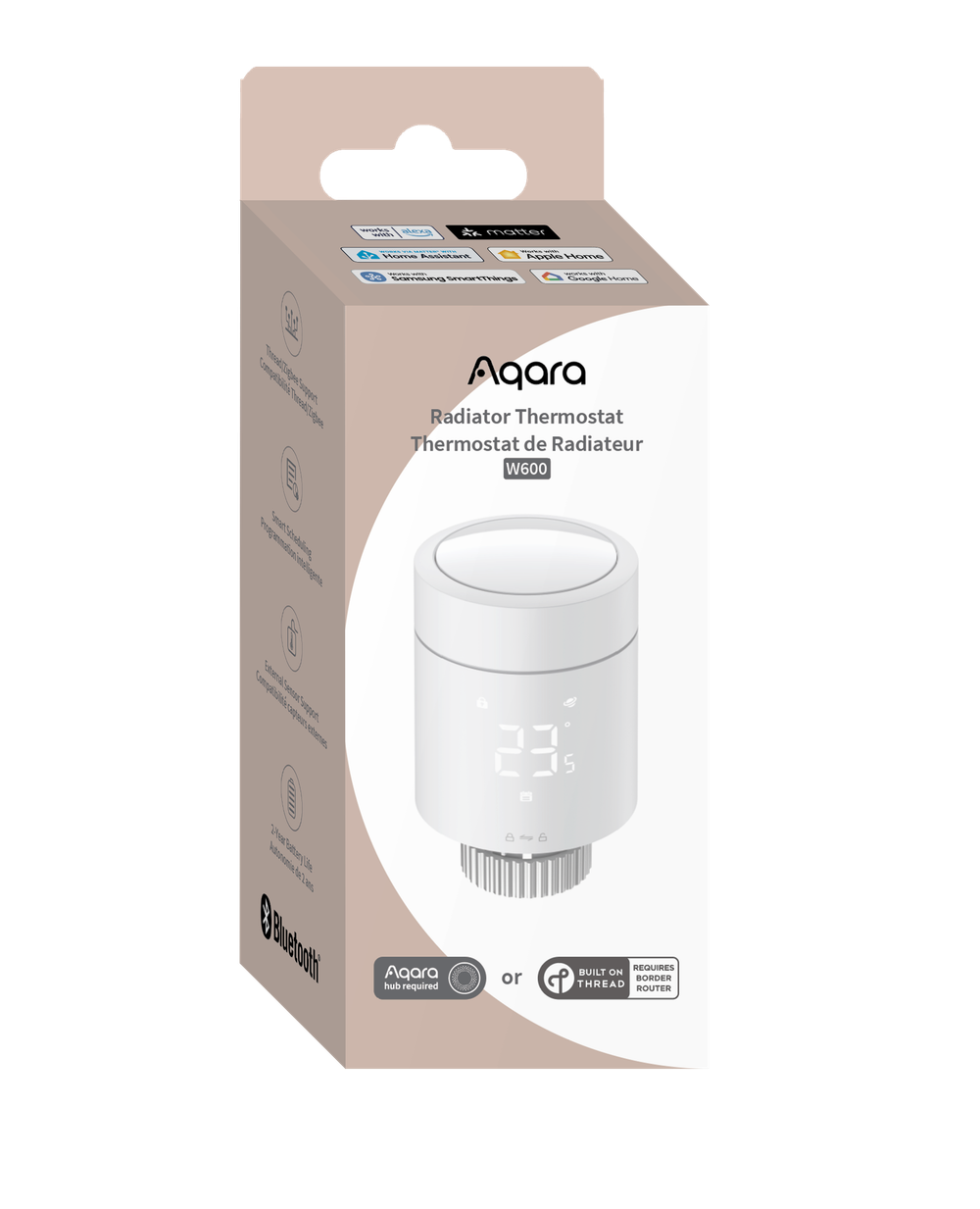 AQARA Термоcтат батареи W600, модель WT-A03D