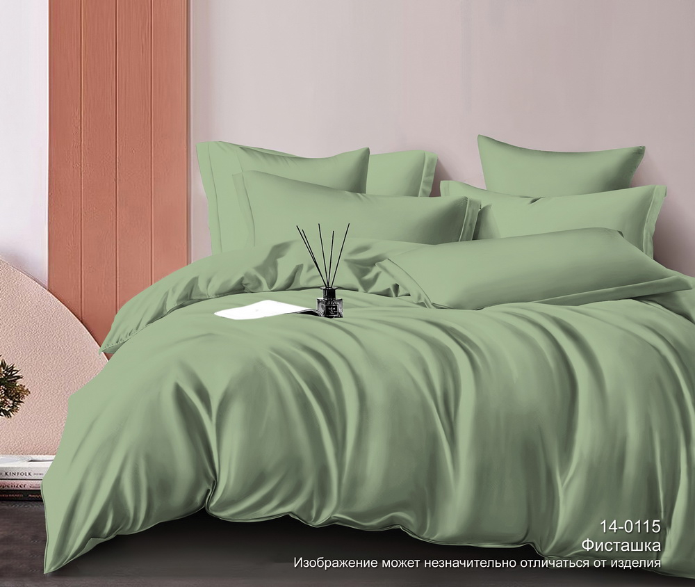 КПБ 2 сп с простыней на рез. 140х200 САТИН "С3"