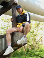 Анорак цветной желтый Город Горький легкий