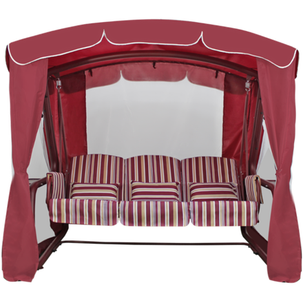 Садовые Качели Элит Люкс бордо