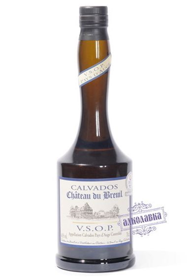 Кальвадос Chateau du Breuil, V.S.O.P., Pays d'Auge AOC 40% 0,7