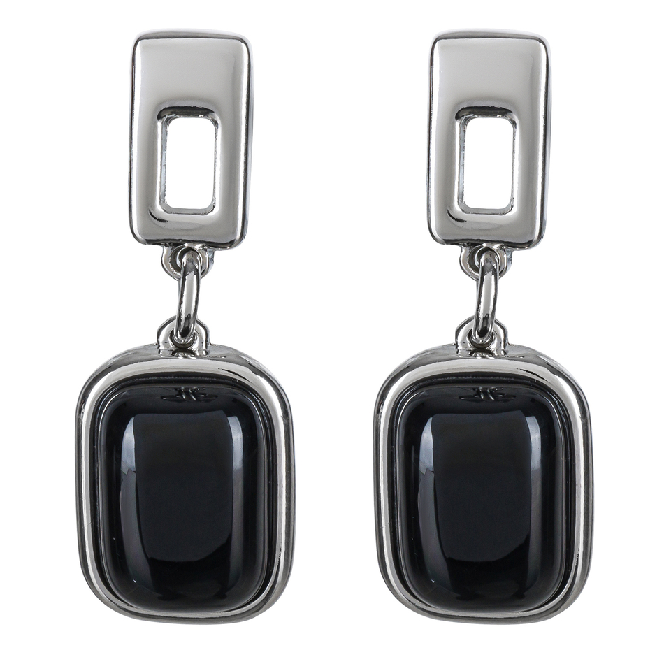 Серьги Possebon Agata Preto A0360.4 S
