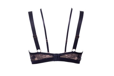 Бюстгальтер пуш-ап Volare с дополнительными съемными бретелями (Размер: 90B) (Цвет: темно-синий)