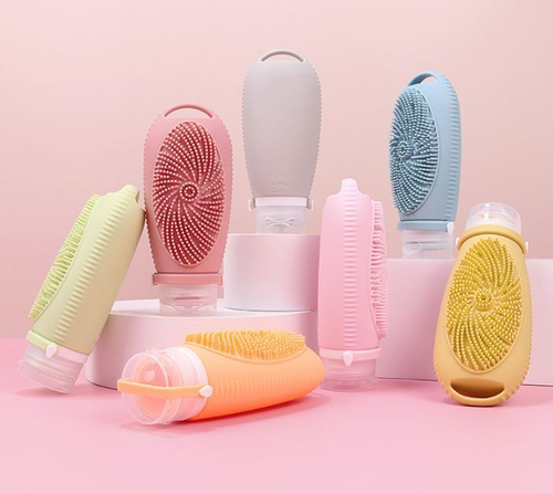 Баночка-мочалка для душа, 100мл