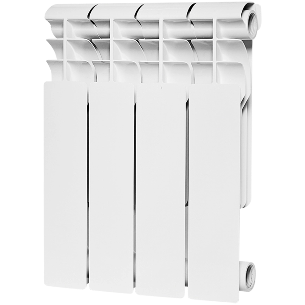 Радиатор биметаллический ROMMER Profi Bm 350 - 4 секции (подключение боковое, цвет белый)