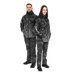 Костюм Aquatic К-23 цвет Camo Black фирменная печать Soft-Shell 10/10 -