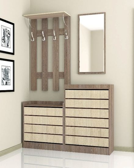 Прихожая модульная ЯМАЙКА-6