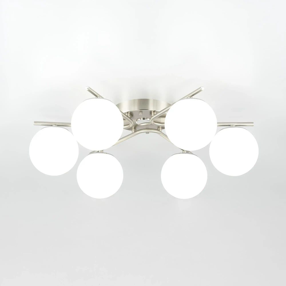 Citilux Адам Смарт CL228A161 RGB LED Умная люстра Матовый Хром