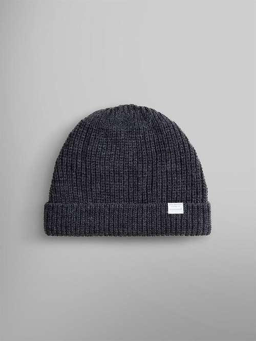 Шапка - Alpha Essential Watch Cap (dark charcoal - угольно-серый)