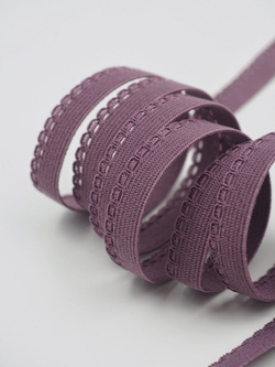 Бельевая резинка крокус ажурная ширина 10 мм с учетом фестона