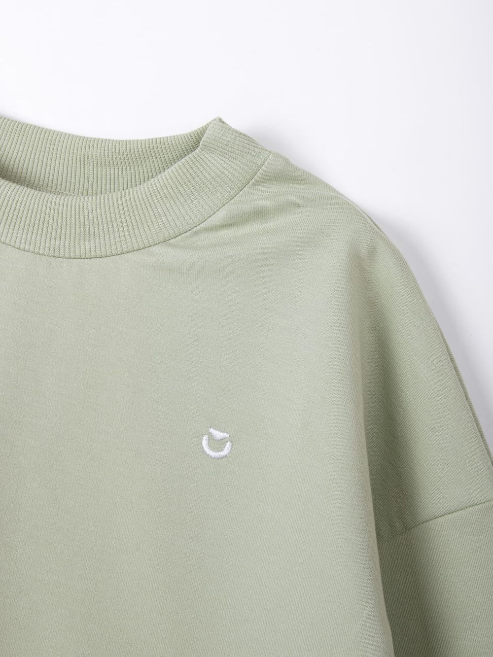 Свитшот укороченный облегченный "Шалфей" 7+