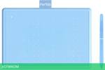 Графический планшет Parblo Ninos N4 Blue
