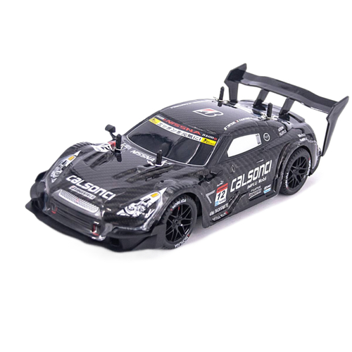 Радиоуправляемая машина для дрифта Nissan GTR R35 (свет, пар, 4WD 1:14) - RC-18A-1 черный