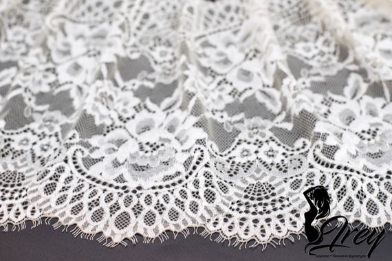 03-72 Кружево эластичные реснички 22 см, шампань 003