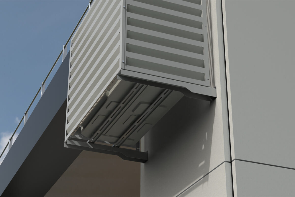 Корзина для кондиционера KDK/F/P3 "Ламели" 1200x900x600