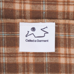 Рубашка Called a Garment Human Flannel "Brown"