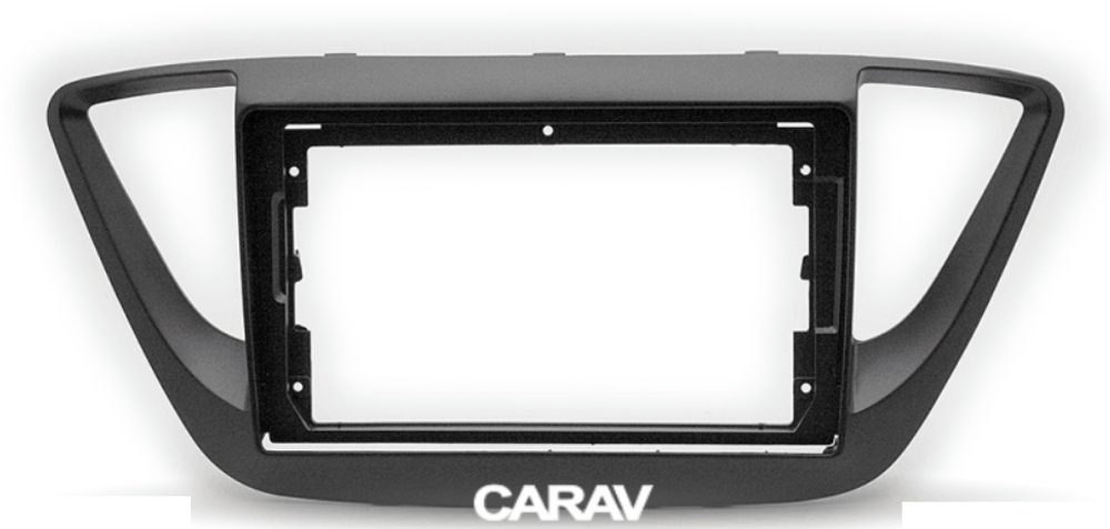 РАМКА HYUNDAI Solaris, Accent, Verna 2017+ 9" черная CARAV 22-1533