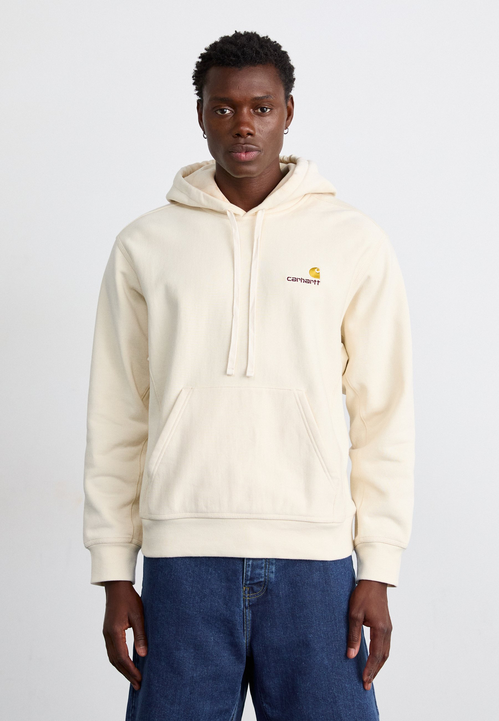 Carhartt WIP Толстовка с капюшоном - естественный/молоко