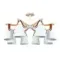 Потолочная люстра Arte Lamp THOMAS A7032PL-8WH