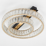 Citilux PALANT CL325152 LED Люстра хрустальная Чёрный+Бронза